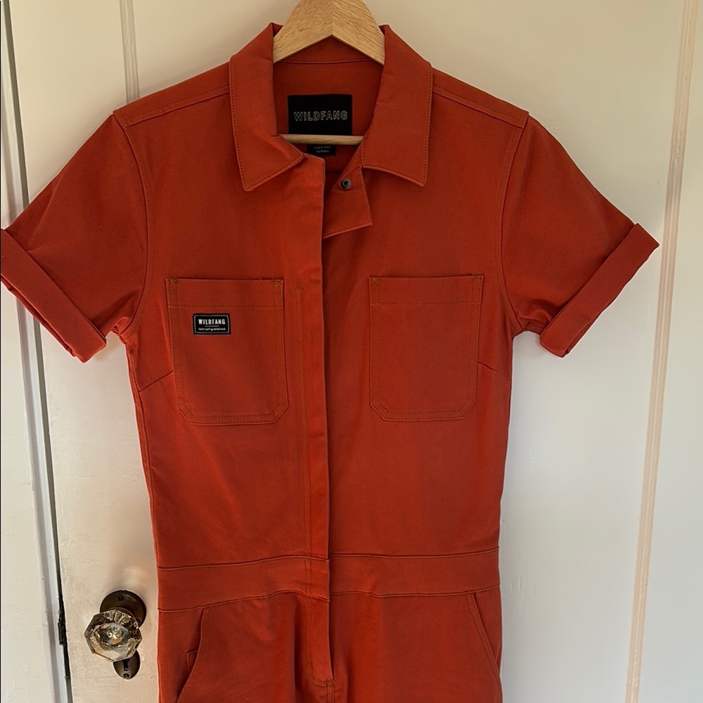 *NEW* Wildfang Orange Jumpsuit